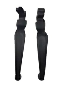 ハーレーダイナソフテイルスポーツスター 883 オートバイクラッチブレーキレバーブラックペア For Harley Dyna Softail Sportster 883 Motorcycle Clutch Brake Levers Black Pair 【並行輸入品】