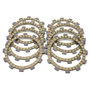 8 個オートバイドライブトレインエンジンクラッチプレートキットヤマハ YZ125 2000-2018 8 pcs Motorcycle Drivetrain Engines Clutch Plates Kit For Yamaha YZ125 2000-2018 【並行輸入品】