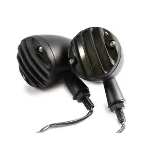 10MM ユニバーサルオートバイ 12V LED アンバーターンシグナルウインカーライトインジケータランプ 10MM Universal Motorcycle 12V LED Amber Turn Signal Blinker Light Indicator Lamp 【並行輸入品】