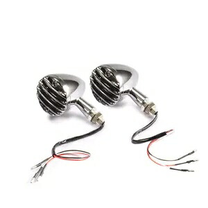 ペアオートバイ 10 ミリメートル LED ウインカーブレーキウインカーライトインジケータランプカスタム Pair Motorcycle 10mm LED Turn Signals Brake Blinker Light Indicator Lamp Custom 【並行輸入品】