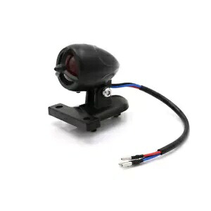 ブラックレトロ LED ブレーキ照明アヒルテール照明ブラケットオートバイオールドスクール Black Retro LED Brake Lighting Duck Tail Lighting Bracket Motorcycle Old School 【並行輸入品】