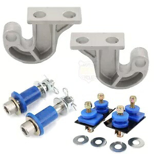 ピータービルト 379 378 下部エンジンヒンジフードピボットブラケットブッシュアセンブリキット For Peterbilt 379 378 Lower Engine Hinge Hood Pivot Bracket Bushing Assembly Kit 【並行輸入品】