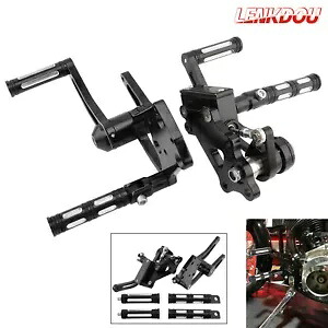 フォワードコントロールフットペグキット ハーレーソフテイルデュースヘリテージ FLSTC 2000-2017用 Forward Control Foot Pegs Kits For Harley Softail Deuce Heritage FLSTC 2000-2017 【並行輸入品】｜カスタムパーツ WORLD倉庫