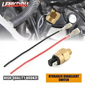油圧ブレーキストップライトスイッチケーブルハーレースポーツスターソフテイル交換用 Hydraulic Brake Stop Light Switch Cable For Harley Sportster Softail Replacement 【並行輸入品】