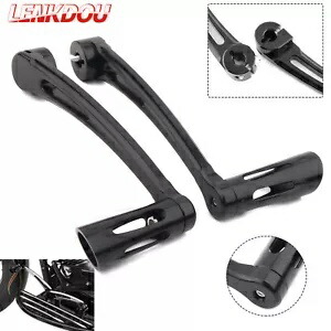 CNC ヒールトゥシフトレバー シフターペグ付き ハーレーツーリングロードグライド ソフテイル FL用 CNC Heel Toe Shift Lever w/ Shifter Peg For Harley Touring Road Glide Softail FL 【並行輸入品】