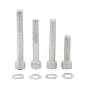 フロントブレーキキャリパーマウントキットスクリューボルトハーレーダイナスポーツスターXLソフテイルFL用 Front Brake Caliper Mount Kit Screw Bolt For Harley Dyna Sportster XL Softail FL 【並行輸入品】