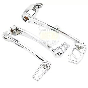 クローム ブレーキ アーム キット シフト レバー シフター ペグ ハーレー ソフテイル FLS ストリート グライド用 Chrome Brake Arm Kit Shift Lever Shifter Peg For Harley Softail FLS Street Glide 【並行輸入品】