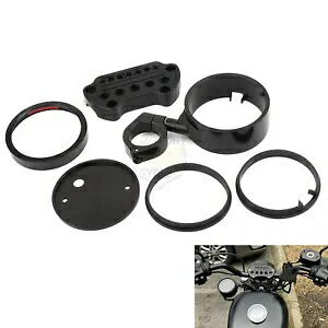 スピードメーターゲージ再配置キットインジケータークランプハーレースポーツスター883 XL1200用 Speedometer Gauge Relocation Kit Indicator Clamp For Harley Sportster 883 XL1200 【並行輸入品】 40,755円