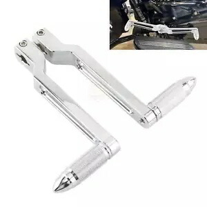 かかと/つま先ギアシフトレバーシフターペグハーレー FL ソフテイルツーリングロードグライド用 Heel /Toe Gear Shift Lever Shifter Pegs For Harley FL Softail Touring Road Glide 【並行輸入品】