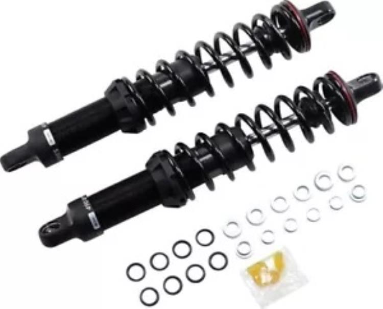 Progressive 490 シリーズ スタンダード デューティ スポーツ ショック 15 インチ ブラック #490-1019 Progressive 490 Series Standard Duty Sport Shocks 15\