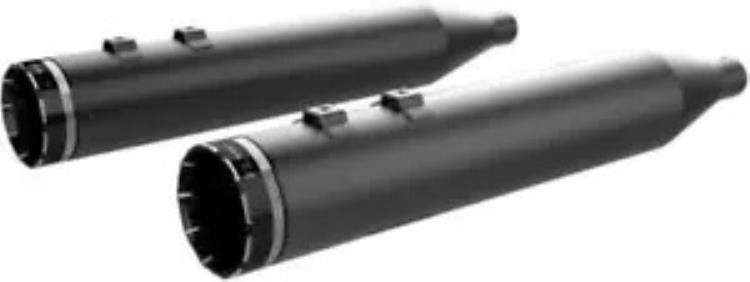 Khrome Werks 4.5 インチ HP-Plus パフォーマンス トレーサー チップ スリップオン マフラー ブラック #202840 Khrome Werks 4.5" HP-Plus Performance Tracer Tip Slip-On Mufflers Black #202840 【並行輸入品】｜カスタムパーツ WORLD倉庫 125,400円