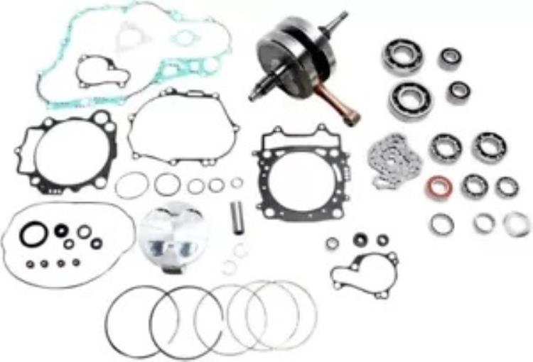 レンチラビット コンプリートエンジンリビルドキット ヤマハ YZ450F 2014-2017用 Wrench Rabbit Complete Engine Rebuild Kit for Yamaha YZ450F 2014-2017 【並行輸入品】