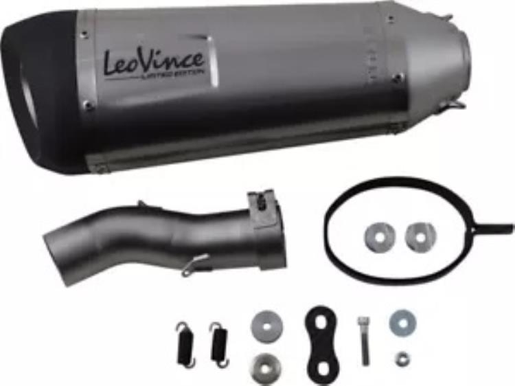 レオ ヴィンス ファクトリー S スリップオン マフラー チタン/カーボンファイバー BMW R 1200 2017 Leo Vince Factory S Slip-On Muffler Titanium/Carbon Fiber BMW R 1200 2017 【並行輸入品】