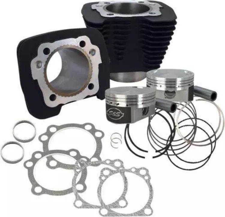 S&S 1250cc コンバージョンキット リンクルブラック コンプレッション 10.3:1 #910-0443 S&S 1250cc Conversion Kit Wrinkle Black Compression 10.3:1 #910-0443 【並行輸入品】｜カスタムパーツ WORLD倉庫