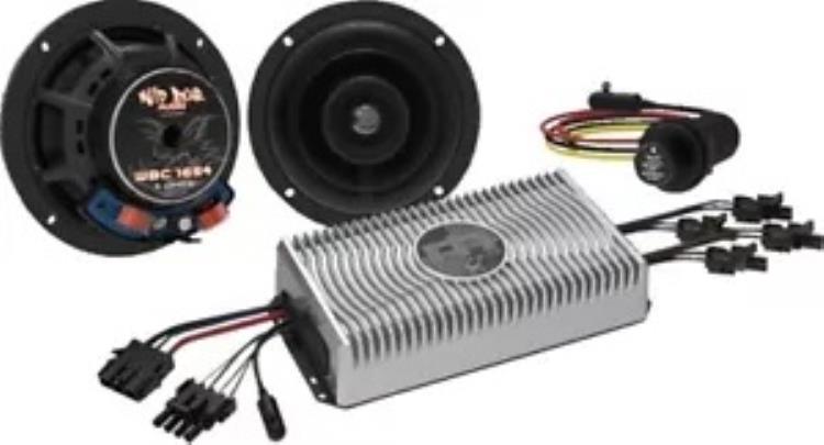 Hogtunes Wild Boar オーディオ スピーカー/アンプ キット Bluetooth 150W #WBA FLHT-BT Hogtunes Wild Boar Audio Speaker/Amplifier Kit With Bluetooth 150W #WBA FLHT-BT 【並行輸入品】