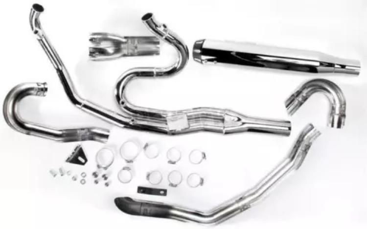 Bassani Road Rage 2:1 エキゾースト クローム ハーレー FLSB ソフテイル スポーツ グライド 2018-2021 Bassani Road Rage 2:1 Exhaust Chrome Harley FLSB Softail Sport Glide 2018-2021 【並行輸入品】