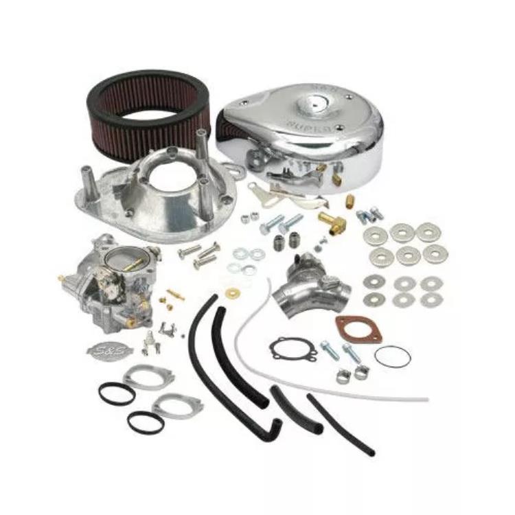 S&S スーパー G キャブレター キット 2-1/16" #11-0427 ハーレーダビッドソン S&S Super G Carburetor Kit 2-1/16" #11-0427 Harley Davidson 【並行輸入品】|カスタムパーツ WORLD倉庫