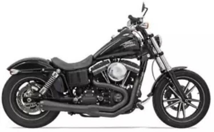 Bassani Road Rage II 2-into-1 フルエキゾーストシステム ブラック ハーレーダビッドソン ダイナ Bassani Road Rage II 2-into-1 Full Exhaust System Black Harley Davidson Dyna 【並行輸入品】