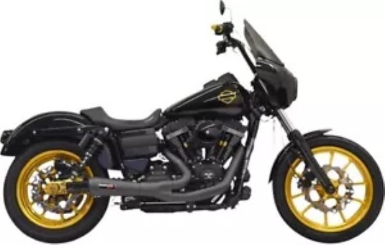 Bassani Road Rage Ripper 2:1 フルエキゾーストシステム ブラック 1D6B ハーレーダビッドソン ダイナ Bassani Road Rage Ripper 2:1 Full Exhaust System Black 1D6B Harley Davidson Dyna 【並行輸入品】