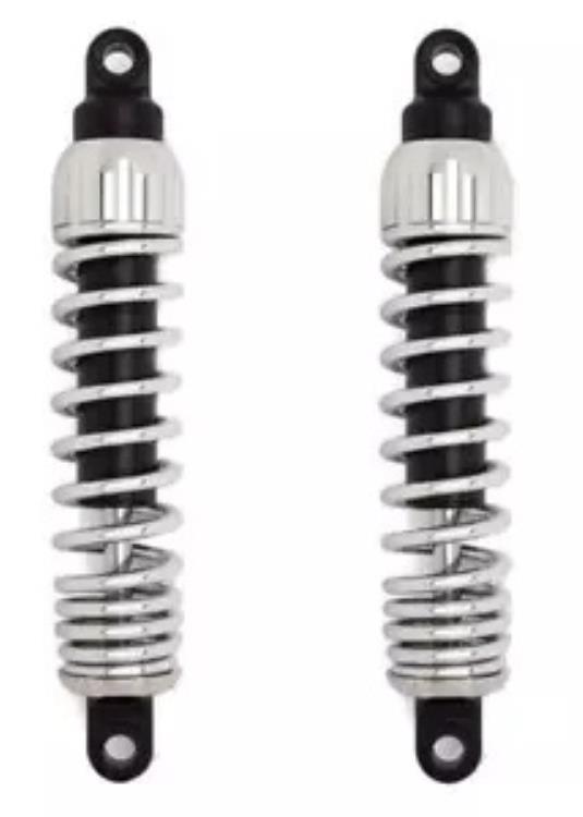 プログレッシブ サスペンション 444 シリーズ ショック ヘビーデューティ 12 インチ クローム #444-4044C Progressive Suspension 444 Series Shocks Heavy Duty 12\