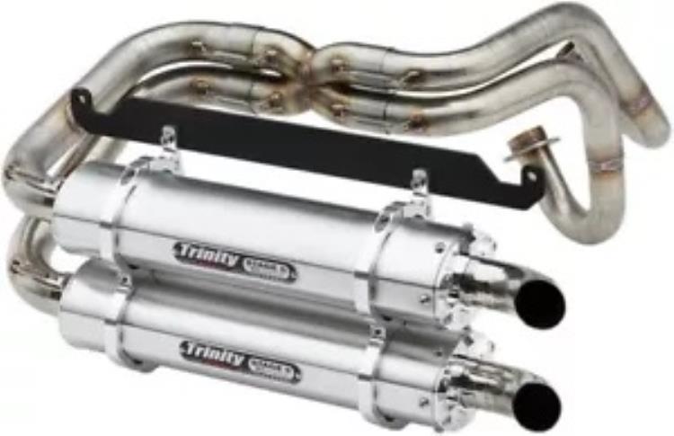 Trinity Racing Stage 5 デュアル エキゾースト システム ブラッシュド ホンダ Talon 1000R/Talon 1000X Trinity Racing Stage 5 Dual Exhaust System Brushed Honda Talon 1000R/Talon 1000X 【並行輸入品】