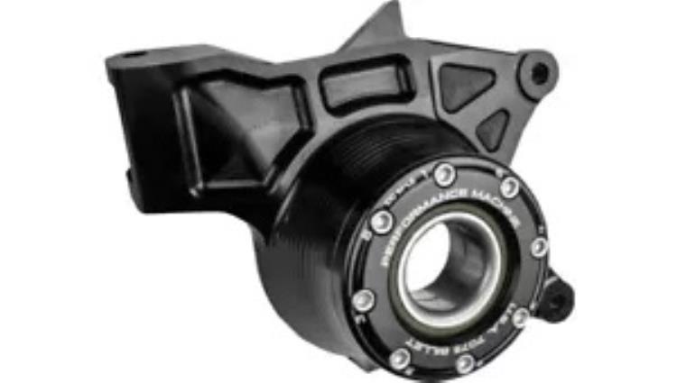 パフォーマンスマシン ステアリング ナックル 右 ブラック #0221-1000-B Can-Am Performance Machine Steering Knuckle Right Black #0221-1000-B Can-Am 【並行輸入品】