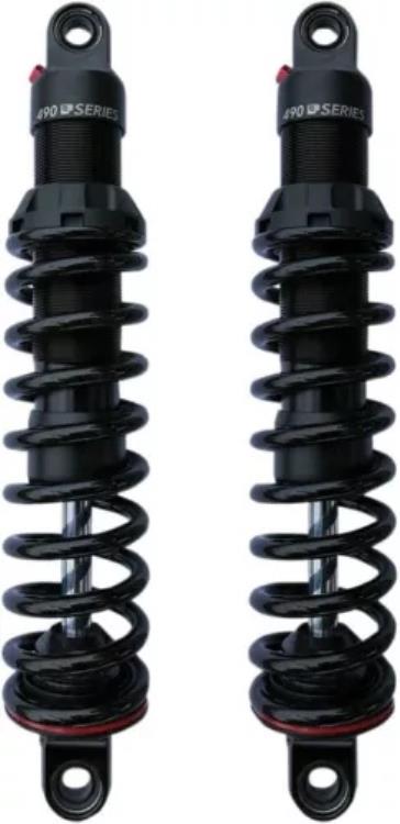 Progressive 490 シリーズ 標準デューティ スポーツ ショック 12.5 インチ ブラック ハーレー ダイナ 1991-2005 Progressive 490 Series Std Duty Sport Shocks 12.5\