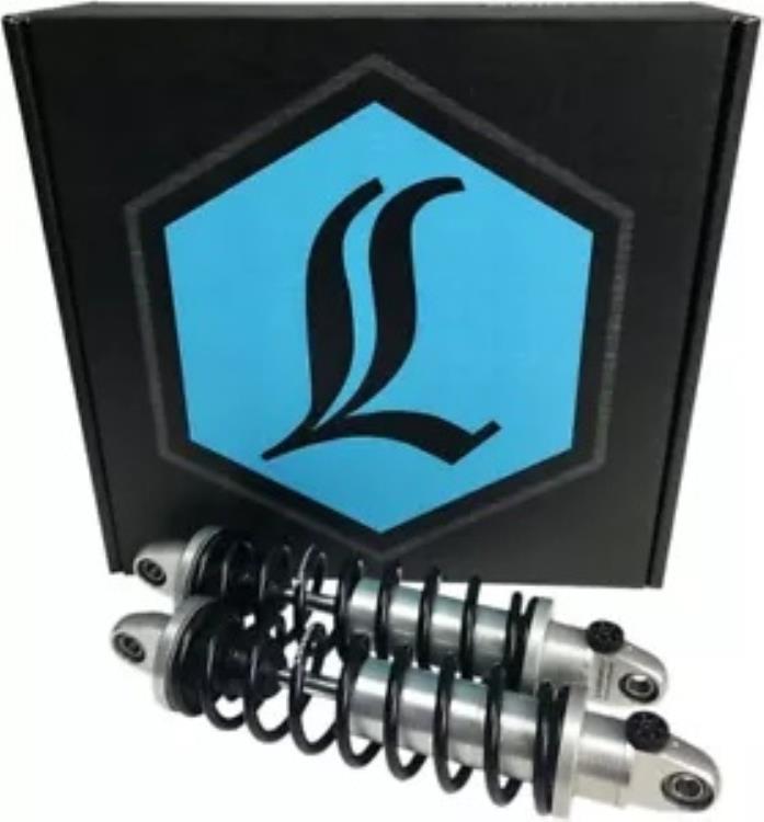 レジェンド REVO-A アジャスタブルショック 12 インチ シルバー #1310-1610 ハーレー XL Legend REVO-A Adjustable Shocks 12\