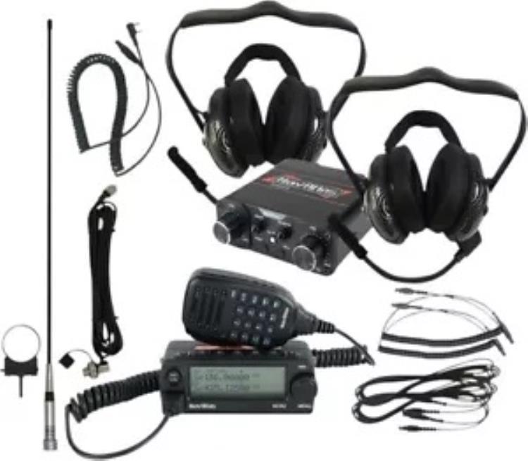 NavAtlas インターコム/ラジオ 2 席用後ろ掛けキット NavAtlas Intercom/Radio 2-Seat Behind-The-Head Kit 【並行輸入品】
