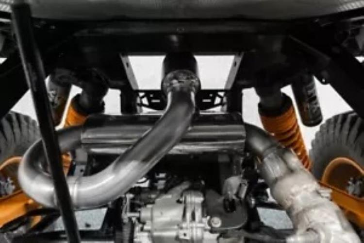 MBRP パワーテック 4 センター出しスリップオンマフラー Can-Am コマンダー MAX 1000R XT-P MBRP Power Tech 4 Center-Exit Slip-On Muffler Can-Am Commander MAX 1000R XT-P 【並行輸入品】