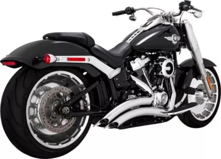 バンス&ハインズ PCX ビッグラジアス 2-into-2 フルエキゾーストシステム クローム #26375 Vance & Hines PCX Big Radius 2-into-2 Full Exhaust System Chrome #26375 【並行輸入品】