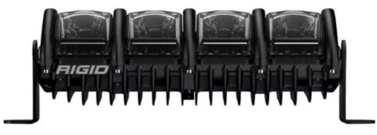 GPS 付きリジッド アダプト ライト バー 10 インチ クリア Rigid Adapt Light Bar With GPS 10\