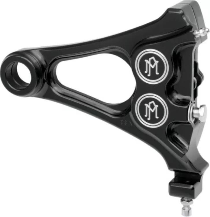 パフォーマンスマシン 4 ピストン キャリパー & ブラケット リア コントラスト カット #1256-0077-BM Performance Machine 4-Piston Caliper & Bracket Rear Contrast Cut #1256-0077-BM 【並行輸入品】|カスタムパーツ WORLD倉庫