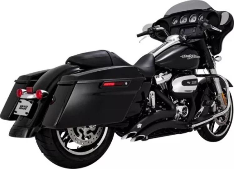 バンス&ハインズ PCX ビッグラジアス 2-into-2 フルエキゾースト システム ブラック #46373 Vance & Hines PCX Big Radius 2-into-2 Full Exhaust System Black #46373 【並行輸入品】｜カスタムパーツ WORLD倉庫