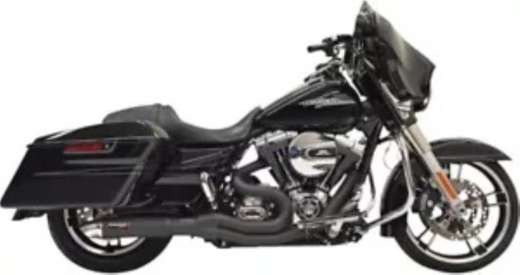 Bassani Hot Rod 2-into-1 フルエキゾーストシステム ブラック #1F67B ハーレーダビッドソン Bassani Hot Rod 2-into-1 Full Exhaust System Black #1F67B Harley Davidson 【並行輸入品】｜カスタムパーツ WORLD倉庫