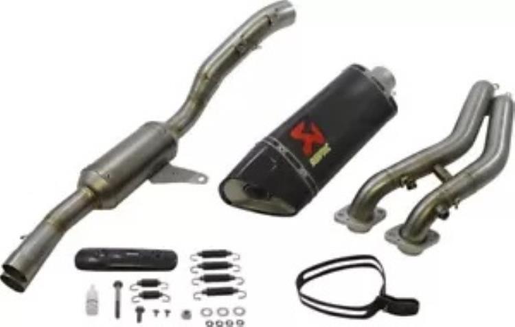 アクラポビッチ レーシング ライン 2:1 フル エキゾースト システム カーボンファイバー アプリリア トゥオノ 660 Akrapovic Racing Line 2:1 Full Exhaust System Carbon Fiber Aprilia Tuono 660 【並行輸入品】