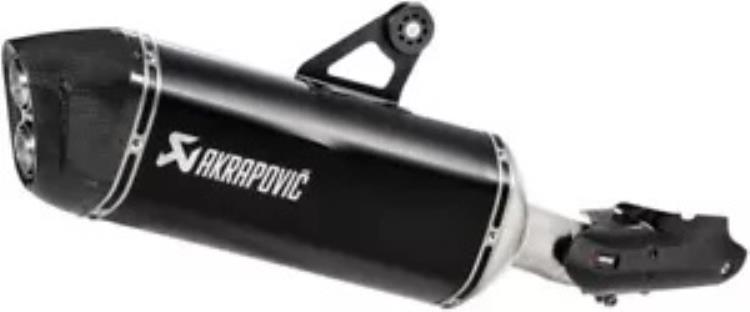 アクラポビッチ スリップオン マフラー ブラック チタン/カーボンファイバー BMW R 1250 GS 2019 Akrapovic Slip-On Muffler Black Titanium/Carbon Fiber BMW R 1250 GS 2019 【並行輸入品】