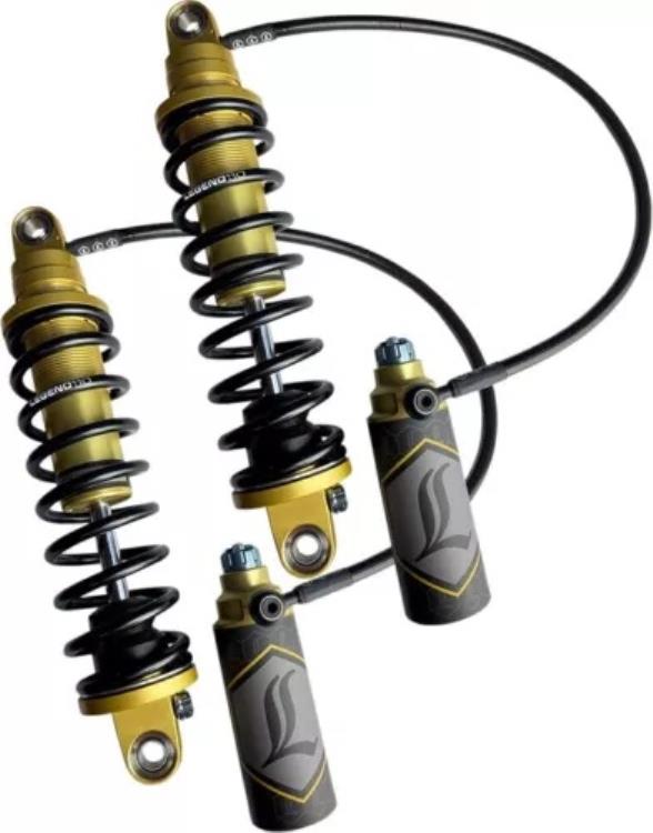 Legend REVO-ARC リモート リザーバー コイル ショック 高耐久 14 インチ ゴールド #1310-1909 Legend REVO-ARC Remote Reservoir Coil Shocks Heavy-Duty 14" Gold #1310-1909 【並行輸入品】｜カスタムパーツ WORLD倉庫