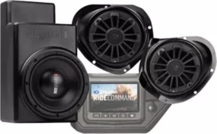 MB Quart Stage 3 調整済みオーディオ システム (Ride Command 500W 6.5 インチ Polaris 一般用) MB Quart Stage 3 Tuned Audio System for Ride Command 500W 6.5\