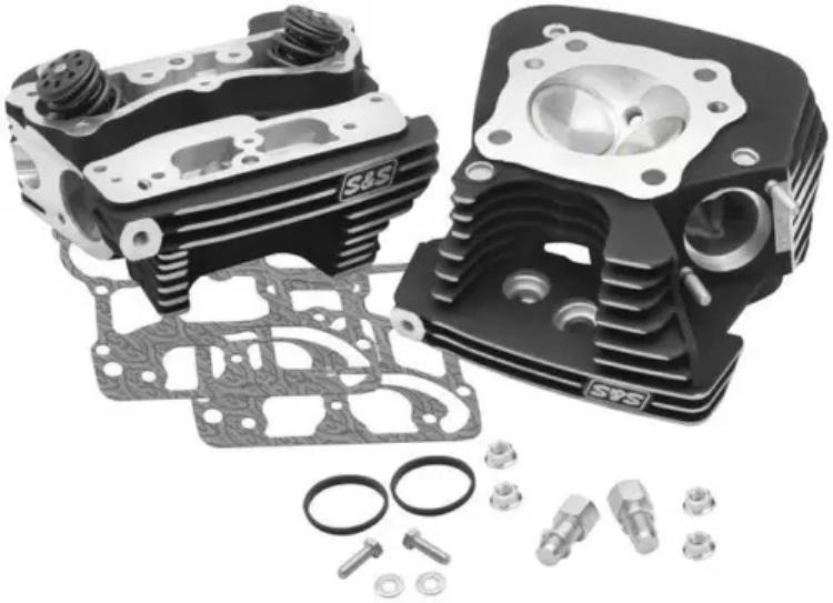 S&S スーパーストック シリンダーヘッドキット 79cc ブラック #106-3233 ハーレーダビッドソン S&S Super Stock Cylinder Head Kit 79cc Black #106-3233 Harley Davidson 【並行輸入品】 246,400円