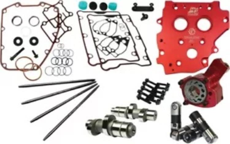 Feuling Race シリーズ ギア ドライブ 574 カムチェスト キット (ワンピース プッシュロッド付き) #7216P Feuling Race Series Gear Drive 574 Camchest Kit w/One-piece Pushrod #7216P 【並行輸入品】