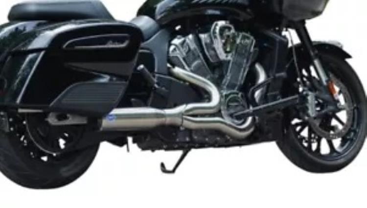 S&S Qualifier 2-into-1 エキゾースト システム ブラッシュド #550-1083 インド S&S Qualifier 2-into-1 Exhaust System Brushed #550-1083 Indian 【並行輸入品】