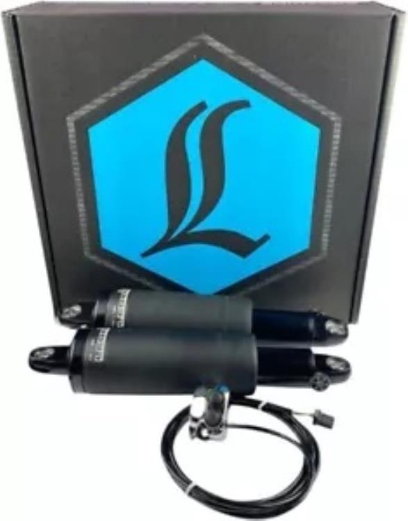 Legends Air-A 調整可能なエアショック (クローム ハンドルバー コントロール付き) #1311-0157 Legends Air-A Adjustable Air Shocks with Chrome Handlebar Control #1311-0157 【並行輸入品】