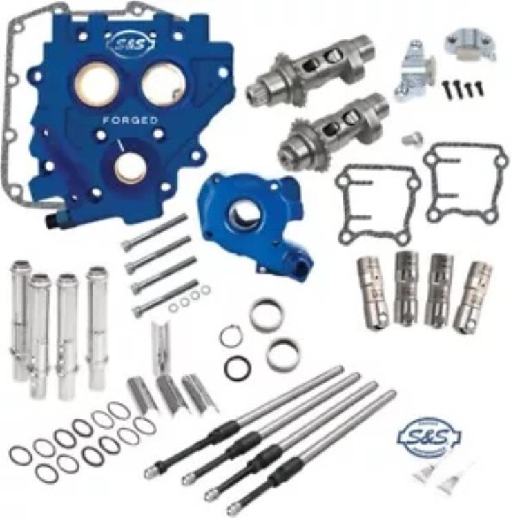 S&S 585C イージースタート チェーン ドライブ カム チェスト キット #330-0546 ハーレーダビッドソン S&S 585C Easy Start Chain Drive Cam Chest Kit #330-0546 Harley Davidson 【並行輸入品】