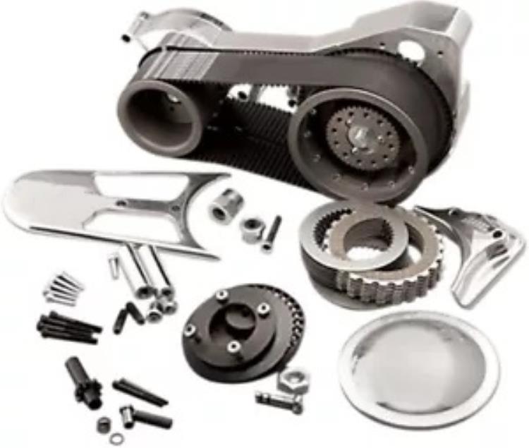 BDL 8mm ベルトドライブキット ロックアップクラッチ付き 電動スタート用 3インチ #EVOB-11S-A BDL 8mm Belt Drive Kit with Lockup Clutch for Electric Start 3\