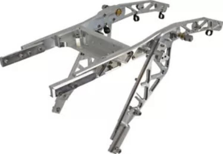 ハーレーダビッドソン FL ツーリング用 Trask ビレットフレームテールセクション Trask Billet Frame Tail Section for Harley Davidson FL Touring 【並行輸入品】