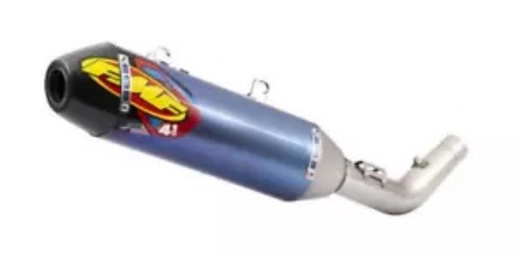 FMF ファクトリー 4.1 RCT Ti SL スリップオンマフラー カーボンファイバーエンドキャップ付き #045633 FMF Factory 4.1 RCT Ti SL Slip-On Muffler with Carbon Fiber End Cap #045633 【並行輸入品】｜カスタムパーツ WORLD倉庫