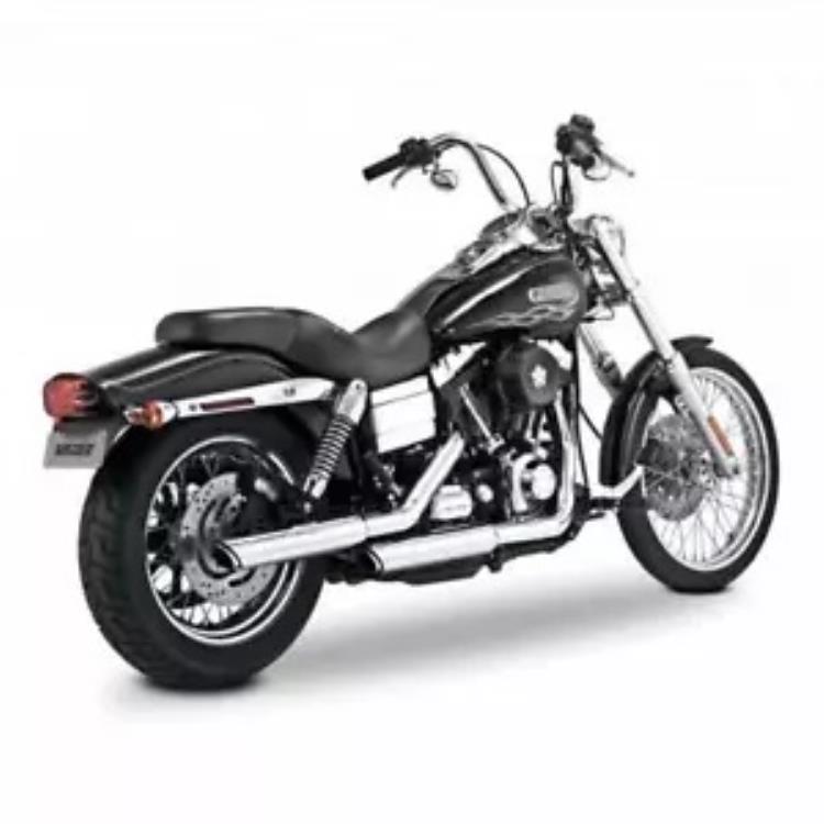 バンス&ハインズ PCX ツインスラッシュ デュアル スリップオン マフラー クローム ハーレーダビッドソン ダイナ Vance & Hines PCX Twin Slash Dual Slip-On Mufflers Chrome Harley Davidson Dyna 【並行輸入品】