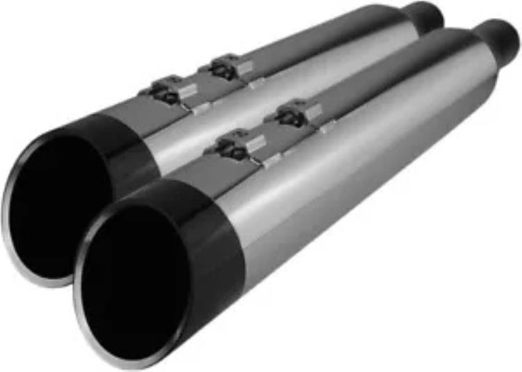 Khrome Werks HP-Plus スリップオン エキゾースト エッジチップ付き クロム #202765 Khrome Werks HP-Plus Slip-On Exhaust with Edge Tips Chrome #202765 【並行輸入品】