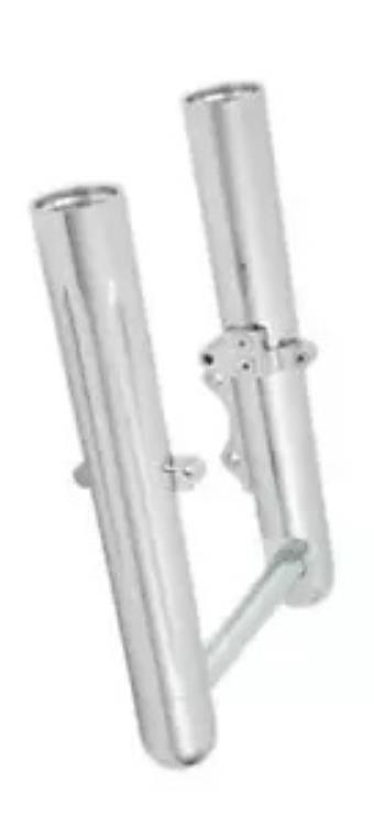 アレンネス ディープカット ホットレッグ フォークレッグ デュアルディスククローム用 #06-512 Arlen Ness Deep Cut Hot Legs Fork Legs For Dual Disc Chrome #06-512 【並行輸入品】